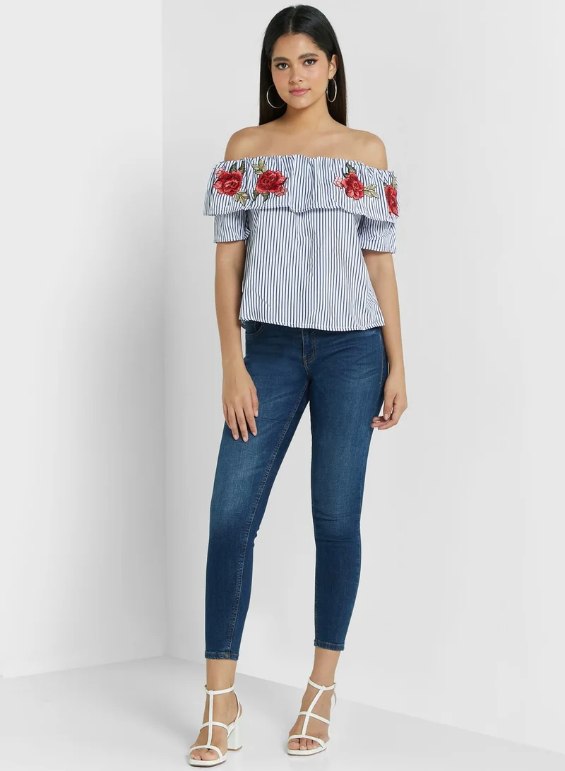 Ginger Off-Shoulder Top