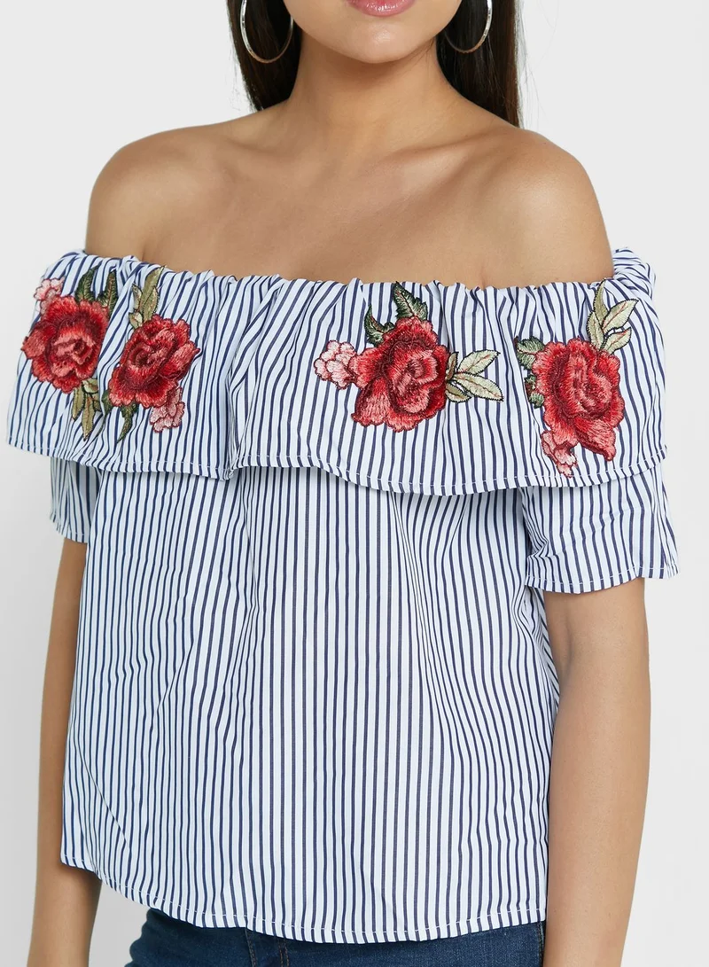 Ginger Off-Shoulder Top