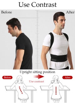 DUNISO Posture Corrector for Women and Men, Back Brace Fully Adjustable & Comfy, Muscle Memory Support Straightener, Providing Pain Relief from Neck, Shoulder, and Upper and Lower Back  - Image 3