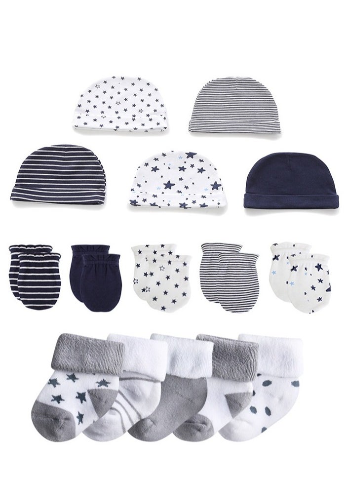 RedMapleTEK 24-Piece Set Of Newborn Baby Jumpsuit, Pants, Hat, Gloves, Socks - Image 4