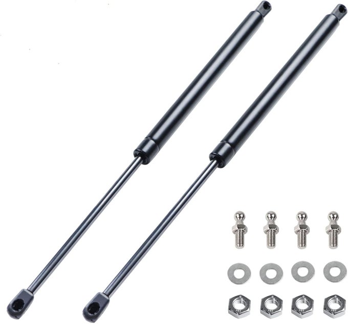 20" 100Lbs/445N Lift Support Gas Spring Struts With L-Type Mounts