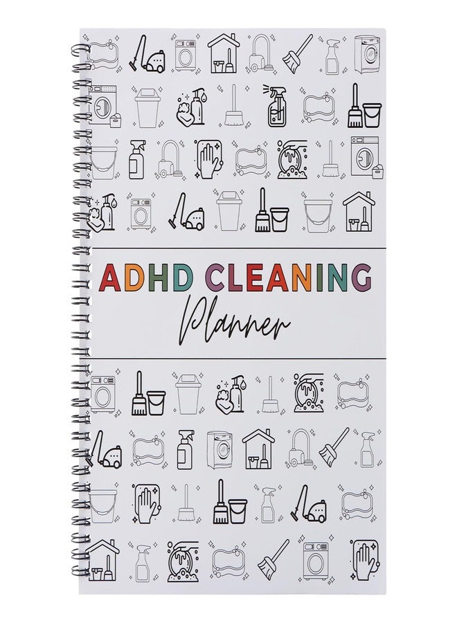 Kazheon Adhd Cleaning Planner,Editable Home Clean ing Plan,Daily,Weekly and Monthly Yearly Cleaning Checklist,Custom Adjustable Clean Up Household Chores Sheet,List - Image 1