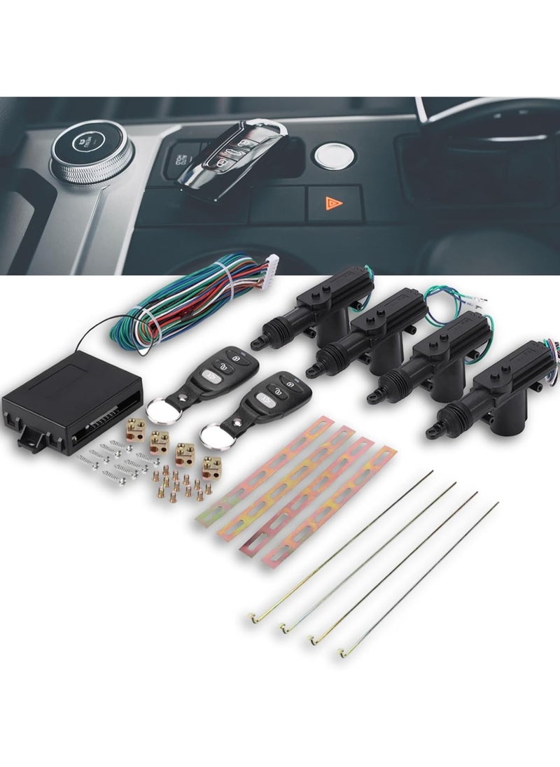 Generic - Central Power Door Locking System - Key and Button Operated - DC-12V - Image 1