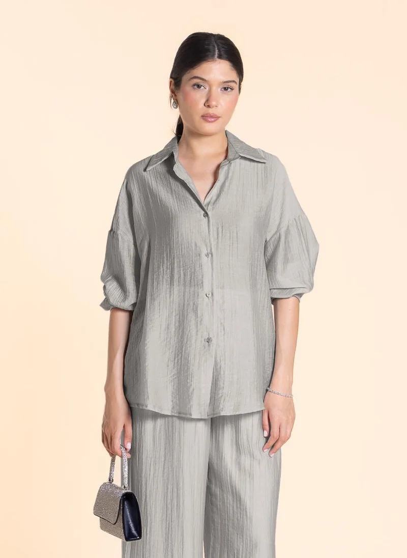 شايبس LIGHTWEIGHT SEMI-SHEER SHIRT SET