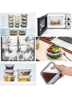 HOPHOP "32PCS Airtight Food Storage Containers with Leak-Proof Lids  - Image 3