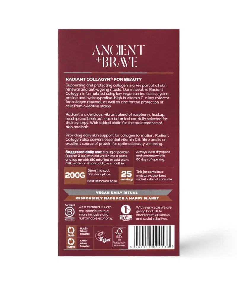 ANCIENT + BRAVE Radiant Collagyn Jar