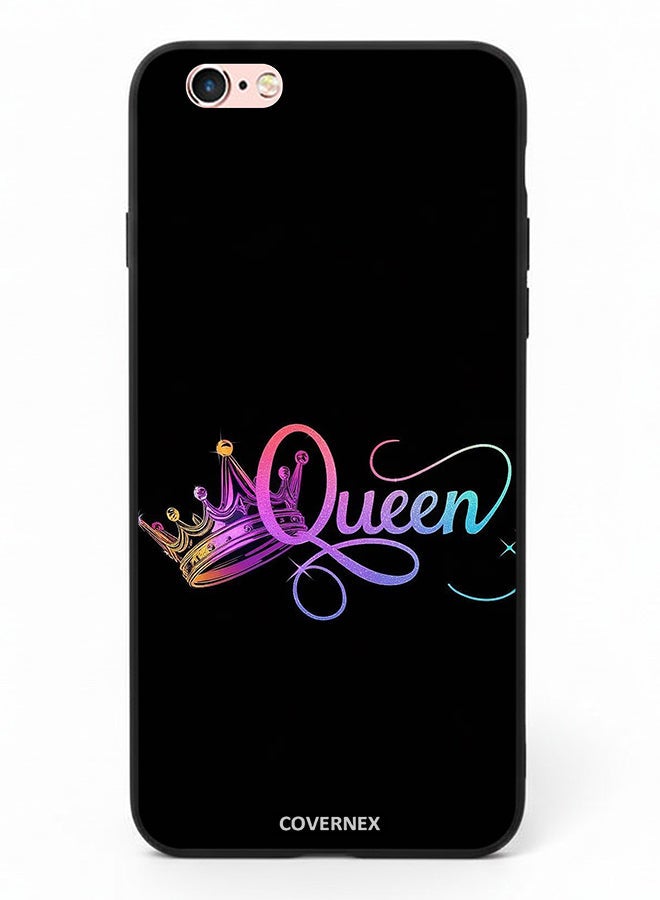 Covernex Apple iPhone 6 Protective Case Cover Printed Featuring The Queen with Holographic Crown - Image 2