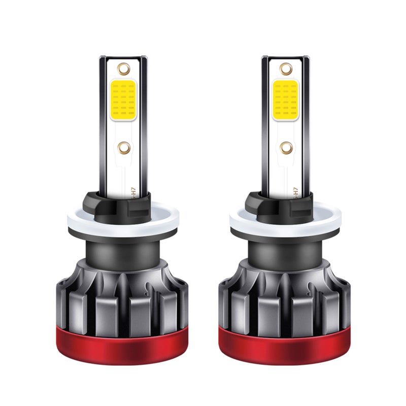 2PCS 880/881 LED Fog Light Bulbs 3000K Yellow 3000 Lumens 30W High Power LED Fog Light DRL Bulbs for Cars Trucks - Image 2