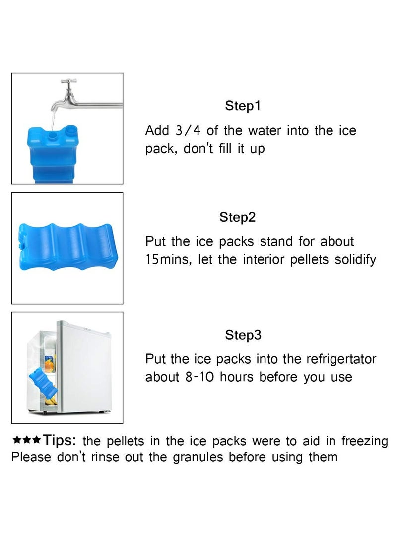 Oasisgalore 2 Pack Ice Packs, Insulated Bottle Coolers for Breastfeeding Moms, Compatible with Cans, Bottles, Lunch Boxes  - Image 5