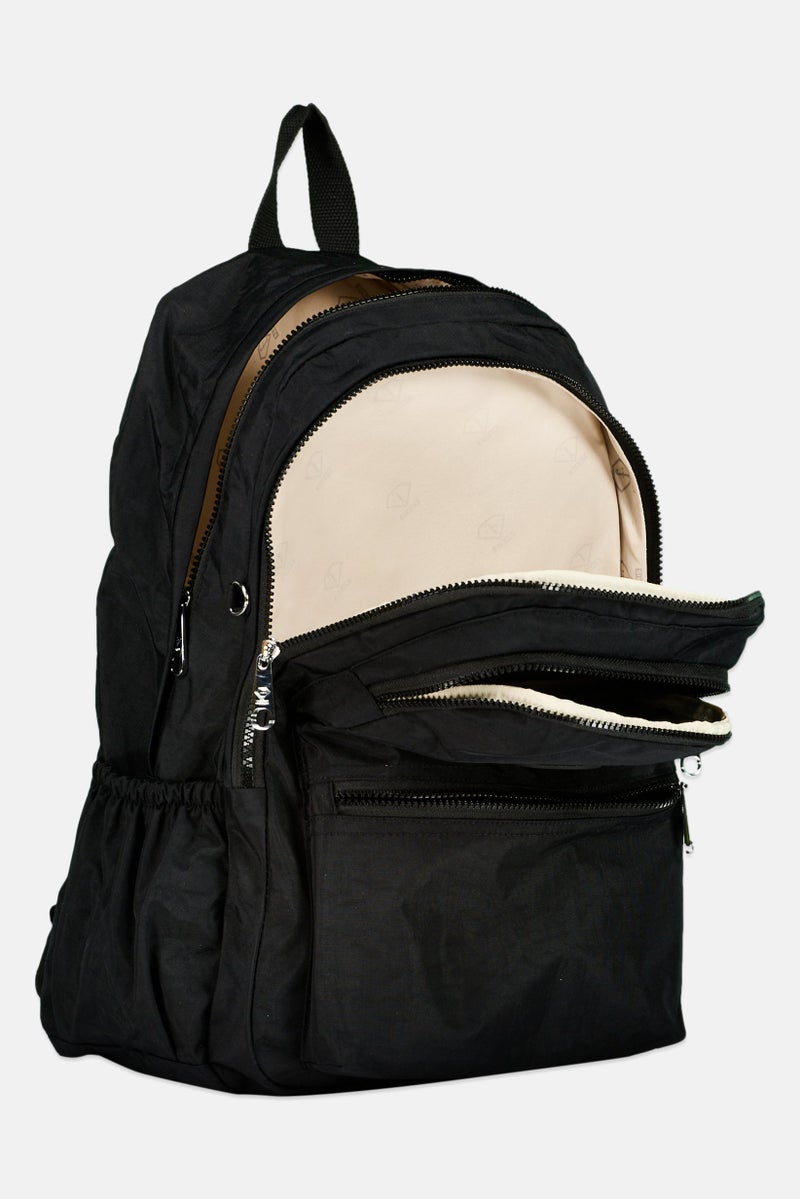 I Love Fashion Women Brand Logo Backpack 32 L x 46 H x 13 W cm, Black  - Image 3