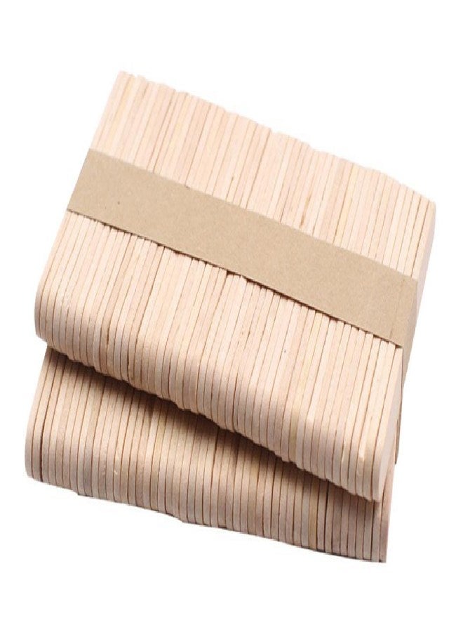 Pack of 50 Wooden Popsicle Sticks Craft Kit  - Image 1