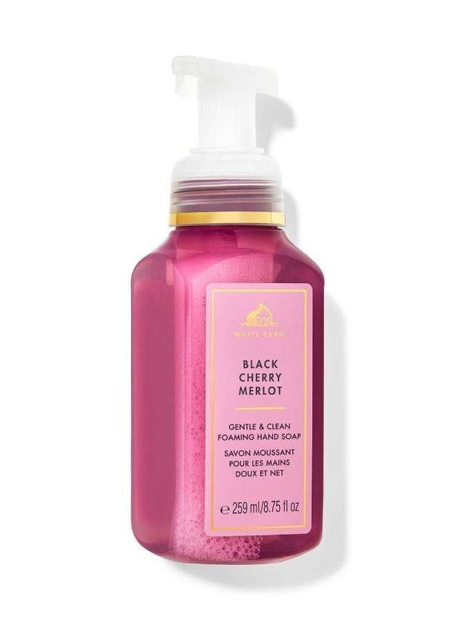Bath & Body Works Lot of 3 Gentle & Clean Foaming Hand Soaps - Cozy Vanilla Almond, Black Cherry Merlot & Mahogany Teakwood - Image 3