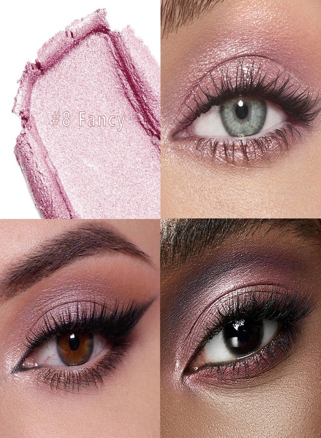 CHIFURE Eyeshadow Stick, Shimmer and Matte Cream Eye Shadow Brightener Sticks Eyeliner Pencil Crayon, Waterproof Long Lasting Eye Highlighter Stick Makeup,0.056 Oz(#8-Fancy) - Image 2