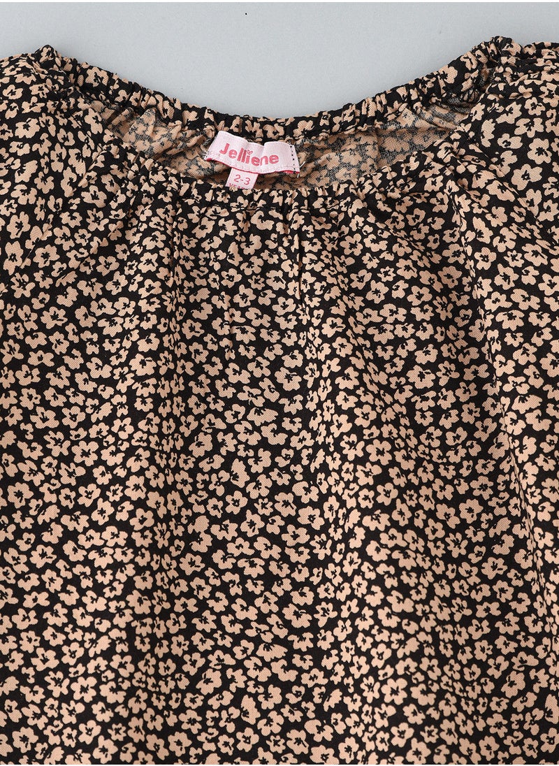 Jelliene Aop woven dress  - Image 3