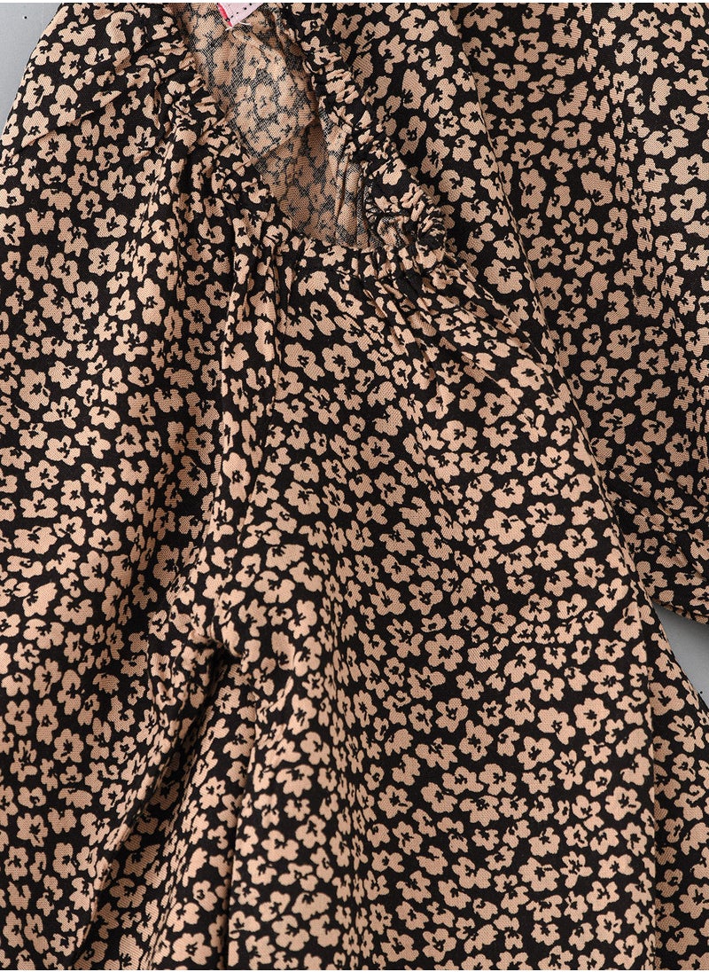Jelliene Aop woven dress  - Image 4