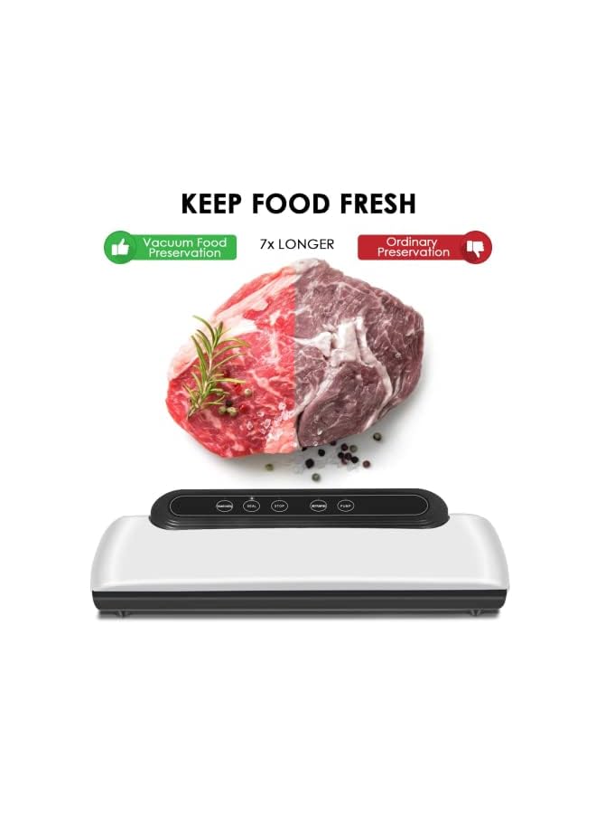 PROTON 2022 آلة ختم الفراغ المحدثة الجديدة، آلة ختم أوتوماتيكية، نظام ختم الهواء للغذاء لحفظ وتخزين الطعام، أوضاع الطعام الجاف والرطب - Image 2