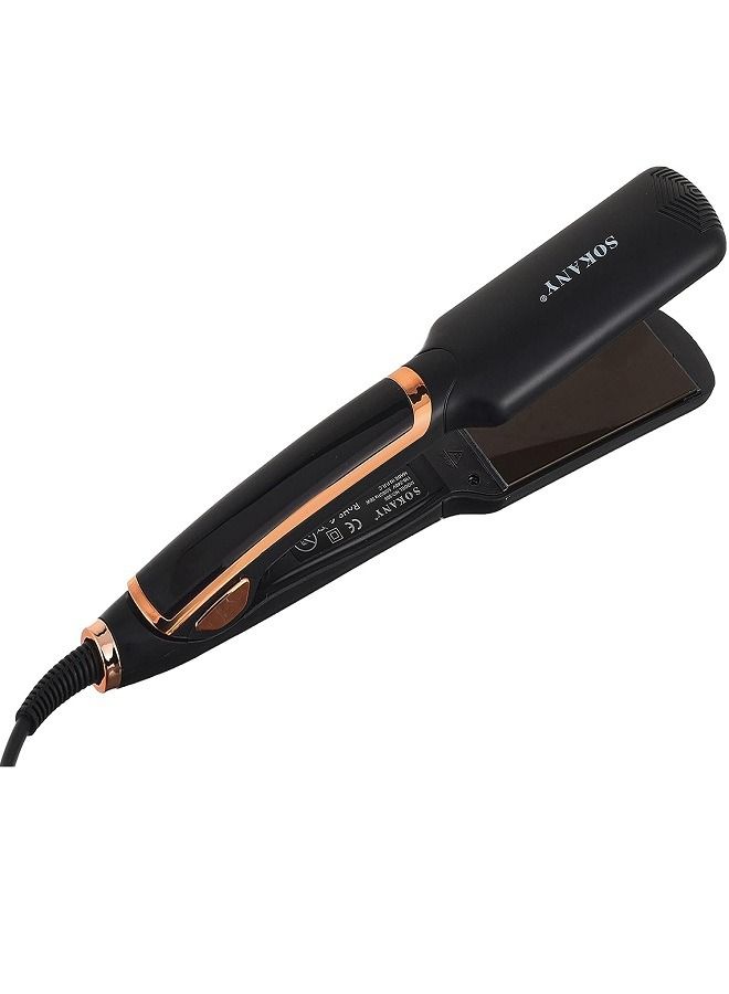 Sokany 966 Professional Hair Straightener -Black