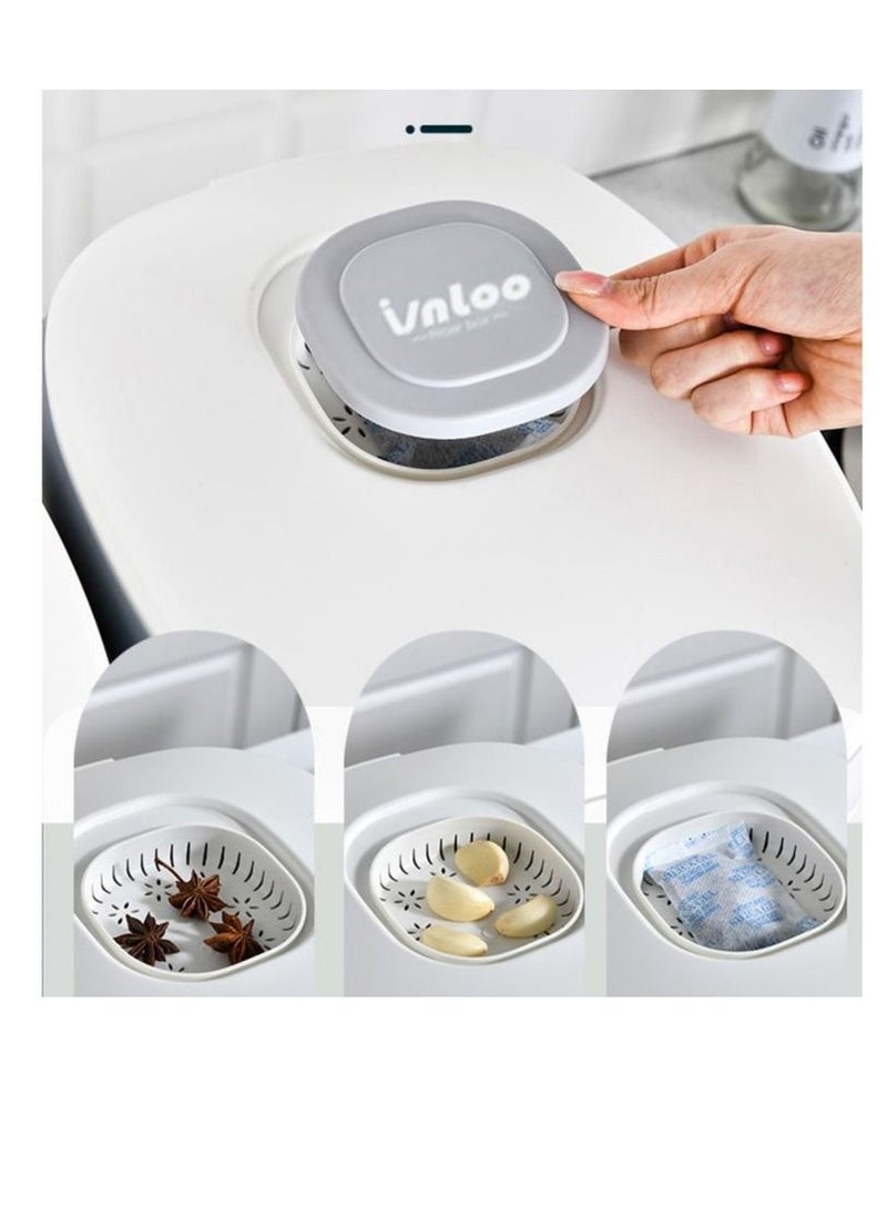 vnloo 10Kg Multifunctional Moisture, Insect-proof Rice Container Sealed Household Grain Storage Bucket for Kitchen with Free Measuring cup - Image 5