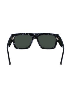 Calvin Klein Jeans Men's UV Protection Rectangular Sunglasses - CKJ23654S-073-5617 - Lens Size: 56 Mm  - Image 4