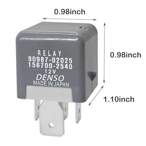 Casalytics Relay 90987-02025 (Pack of 2) - 12V 80A 4 Pins Automotive Power Relay - Compatible for Lexus, Toyota Vehicles - Image 2