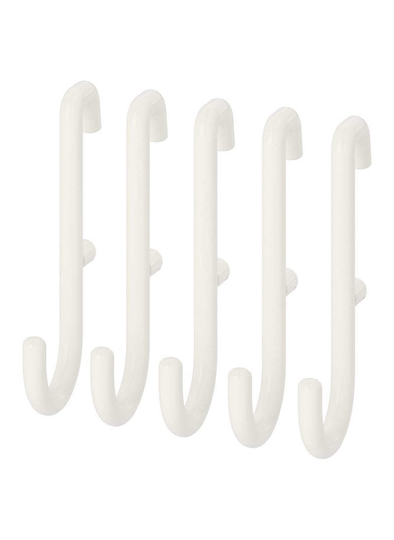 Hooks For Pegboard, White