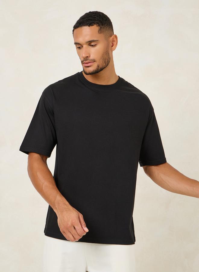 Styli Wolf Graphic Print Oversized T-Shirt - Image 3