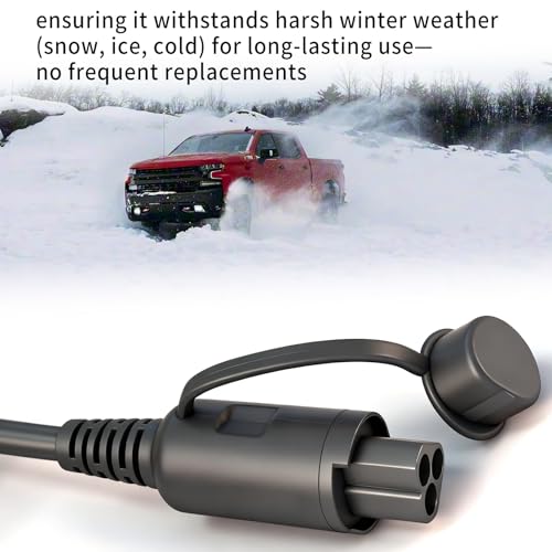 DZQPPC 84564686 Engine Block Coolant Heater Cable Cord for Chevy Silverado 1500/LD/LTD 2019-2023 for Buick Cadillac 2019-2022 for GM Chevy Silverado 2500/3500 HD Duramax Trucks 2020-2024 - Image 4