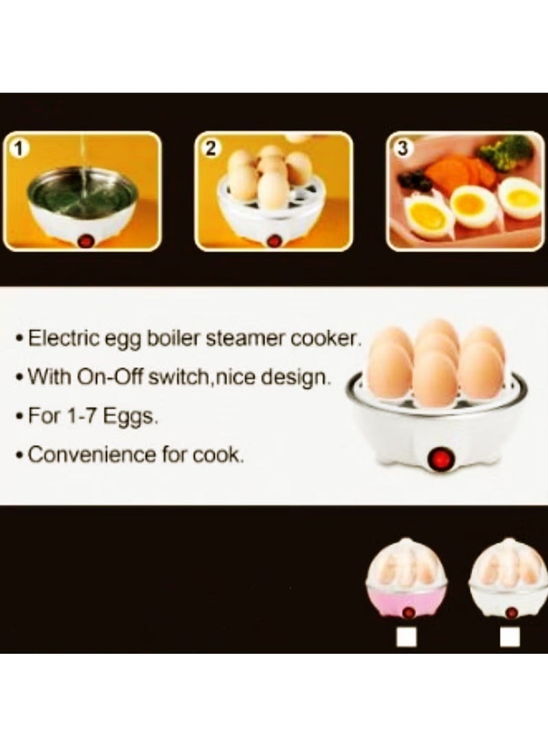 Electric Egg Boiler – 7 Egg Capacity, 350W Power, Practical and Fast for a Healthy Breakfast - Image 4
