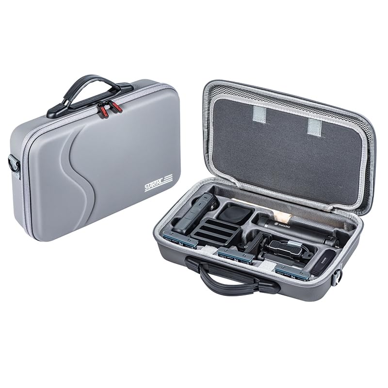 Tectonic TB-X4 Portable Storage Bag with Strap for Insta360 X4 - Durable, Custom Fit, Travel-Friendly Case with Extra Storage - Image 2