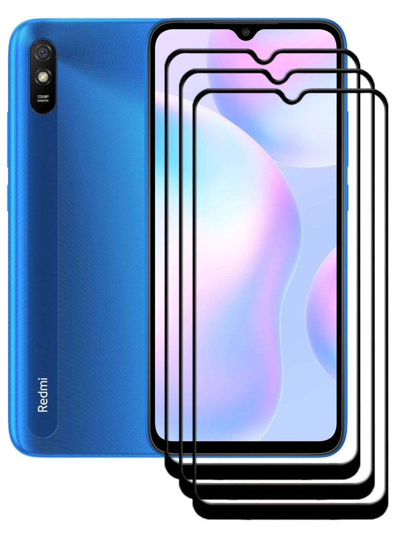 ACLIX 3 Pieces Antistatic ESD Dustproof Premium Quality High Definition Tempered Glass Screen Protector Designed For Xiaomi Redmi 9A - Image 1