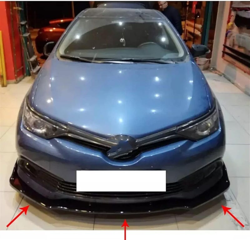 Wivplex Front Bumper Lip Body Kit Spoiler for Toyota Auris - Image 3