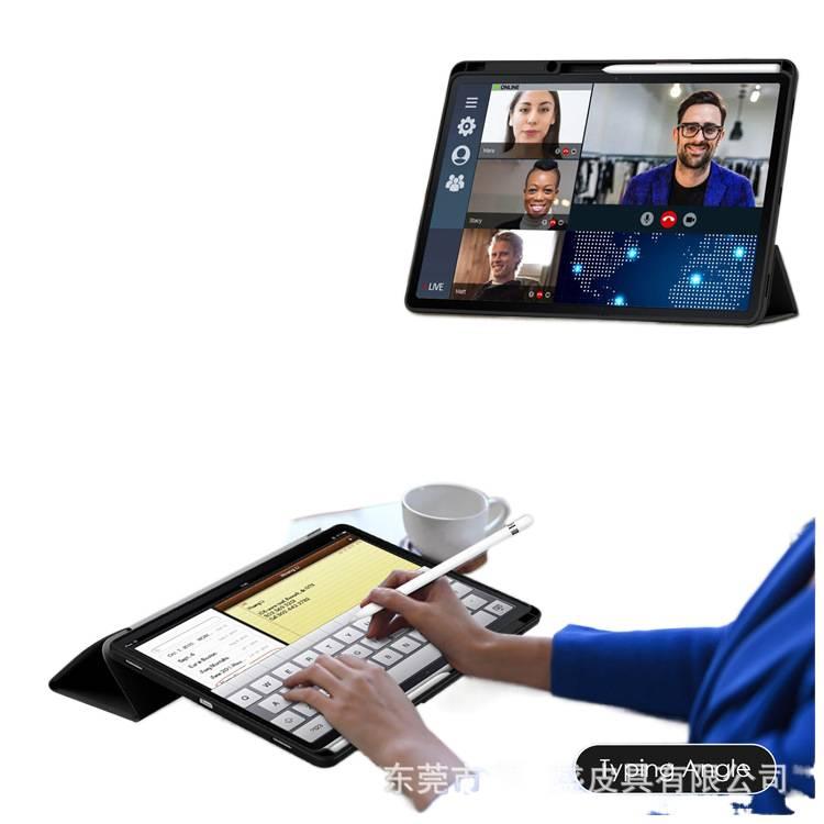 DGG حافظة آيباد متوافقة مع عدة موديلات آيباد باللون رمادي باللون الرمادي iPad - Image 5
