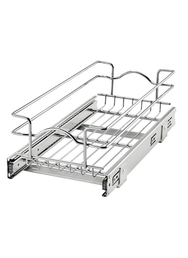 Rev-A-Shelf RevAShelf Kitchen Cabinet Pullout Shelf and Drawer Organizer Slide Out Pantry Storage Basket in Multiple Sizes 85 x 18 In 5WB10918CR1 