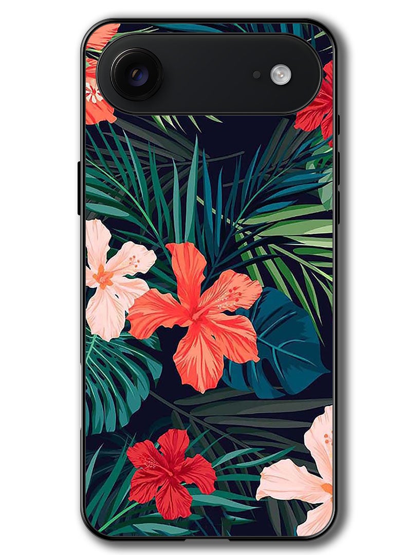 Theodor Case Compatible with Apple iPhone 17 Air 6.5 Inch Protection Shockproof Bumper Cover Flowers (2) - Image 1