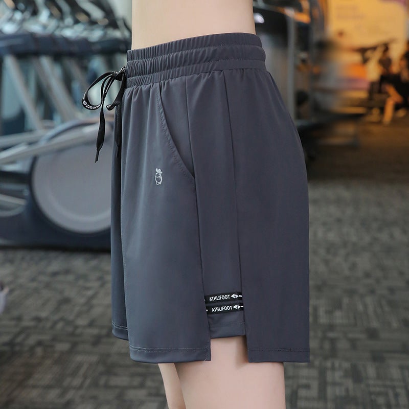 Plus Size Womens Summer Sports Shorts S K477 Black  - Image 3