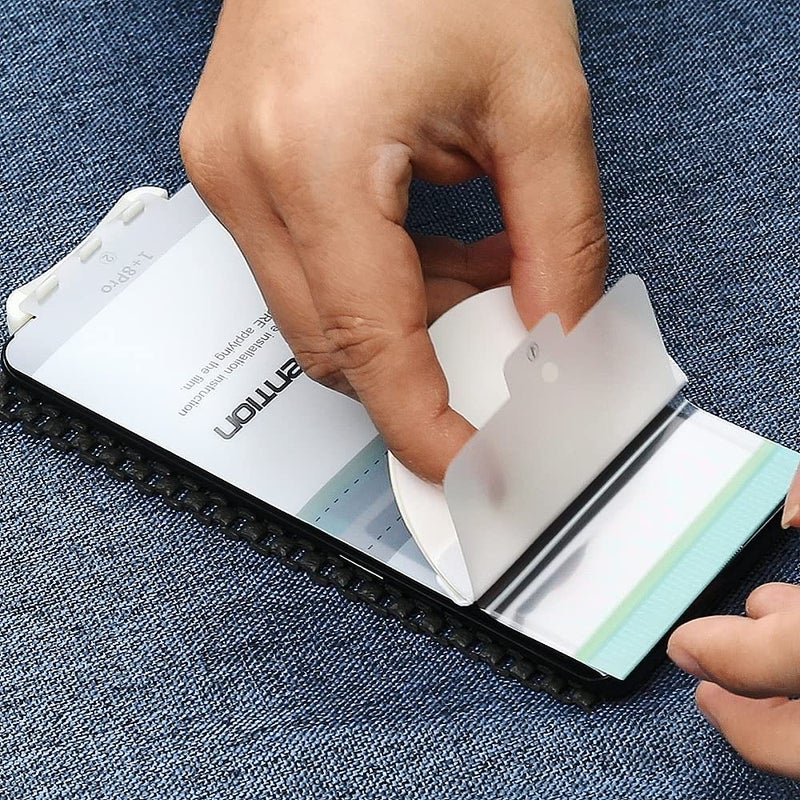 Ibywind 2 Pcs Screen Protector For OnePlus 8 Pro 6.78",Flexible TPU Film,With 1Pc Camera Lens Protector,1Pc Back Film,Bubble Free[Easy to install] - Image 2