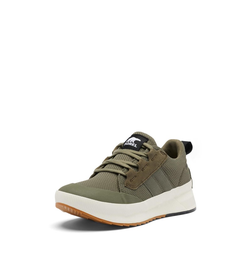 Sorel Women's Out N About III Low Sneaker Waterproof, Stone Green/Black, 9 Regular - Image 1