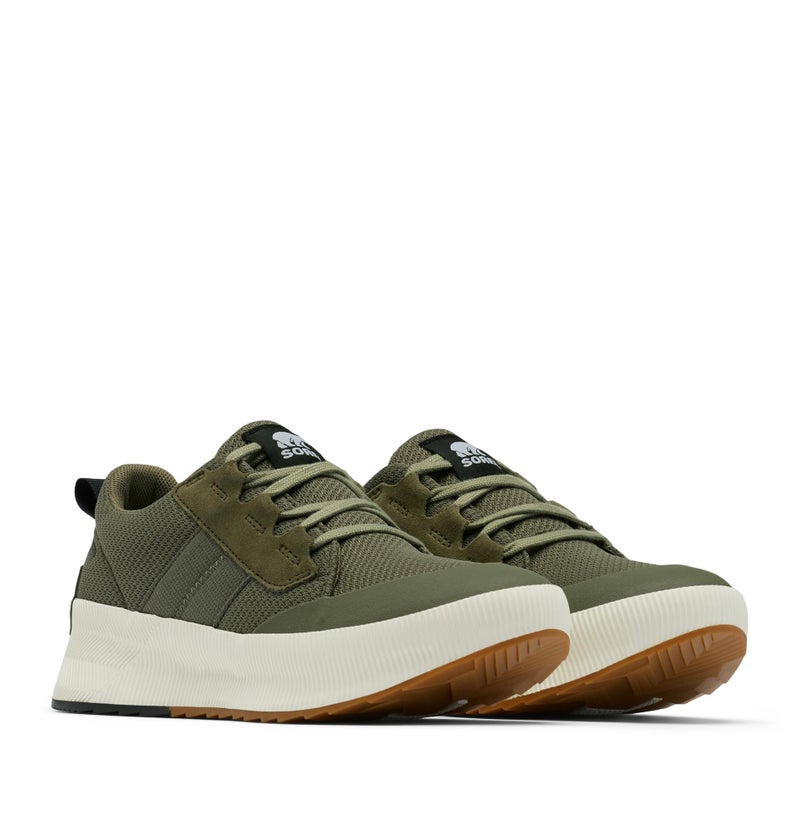 Sorel Women's Out N About III Low Sneaker Waterproof, Stone Green/Black, 9 Regular - Image 2