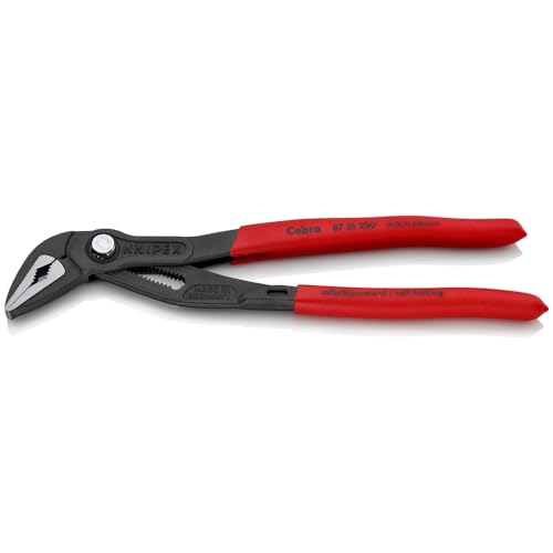 KNIPEX - 87 51 250 Tools - Cobra ES Extra-Slim Pump Pliers (8751250) 10 inches - Image 1