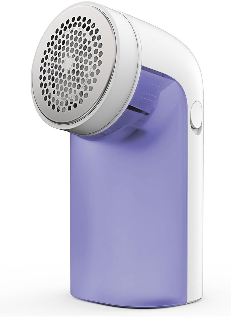 Kimaya Fabric Shaver, Rechargeable Lint Remover, Electric Sweater Shaver and Clothing Shaver to Remove Pillings and Fuzz (Purple)  - Image 1