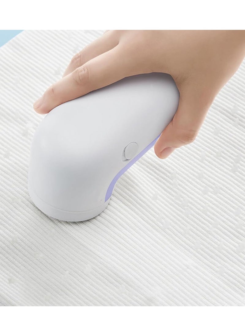 Kimaya Fabric Shaver, Rechargeable Lint Remover, Electric Sweater Shaver and Clothing Shaver to Remove Pillings and Fuzz (Purple)  - Image 4