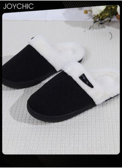 Joychic Simple Autumn and Winter Bedroom Non-slip Warm Slipper for Women and Men  - Image 3