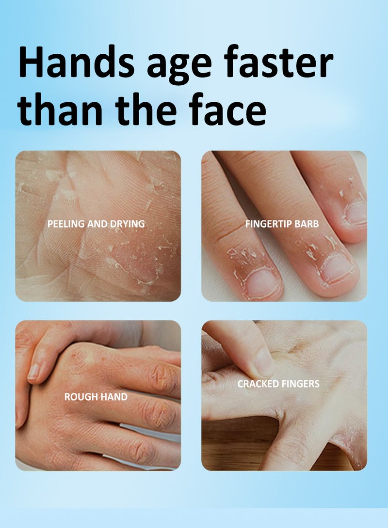 ZHENXIU Little Chamomile Moist and Nutrition Hand Cream, Natural Moisturizing Hand Lotion for Dry Cracked Hands, Repairing Brightening Hand Care Cream 75ml  - Image 5