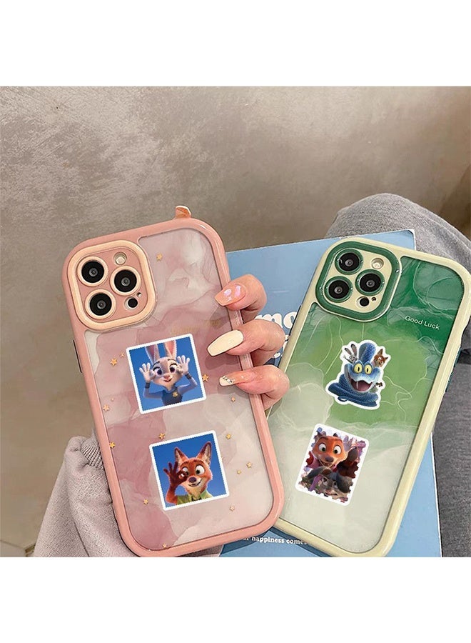 92Pcs Zootopia Themed Stickers, Vinyl, Waterproof, Aesthetic Personalised Stickers for Teens, Boys, Girls, Adults, Children - Laptop, Car, Scrapbook, Phone, Skateboard, Suitcase, Luggage, Bike - Image 5