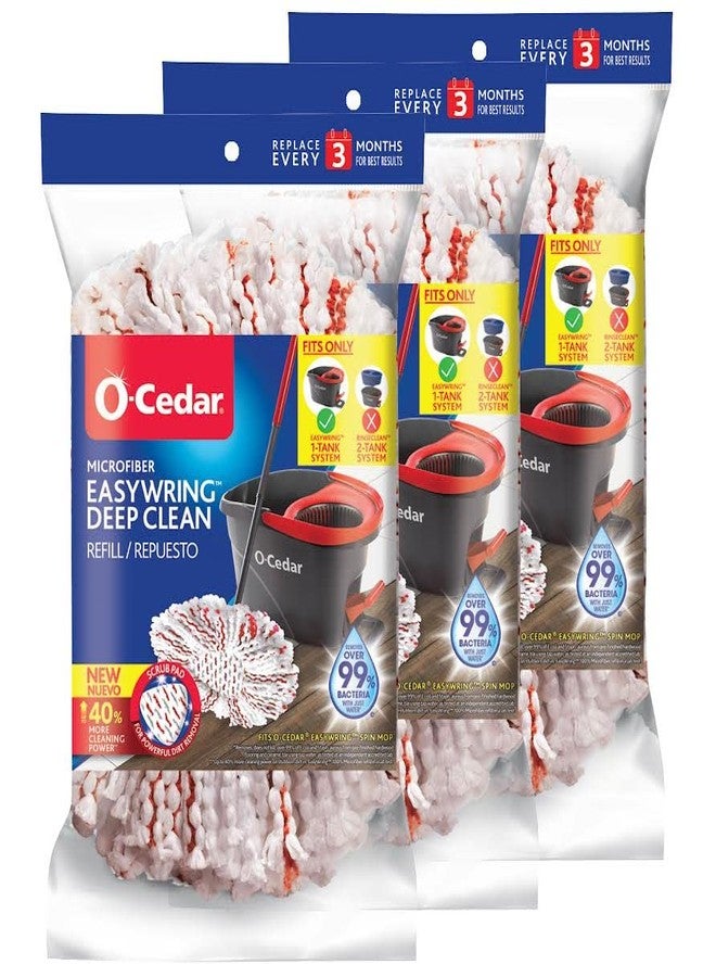 o cedar O-Cedar EasyWring Deep Clean Refill 3 - Pack - Image 1
