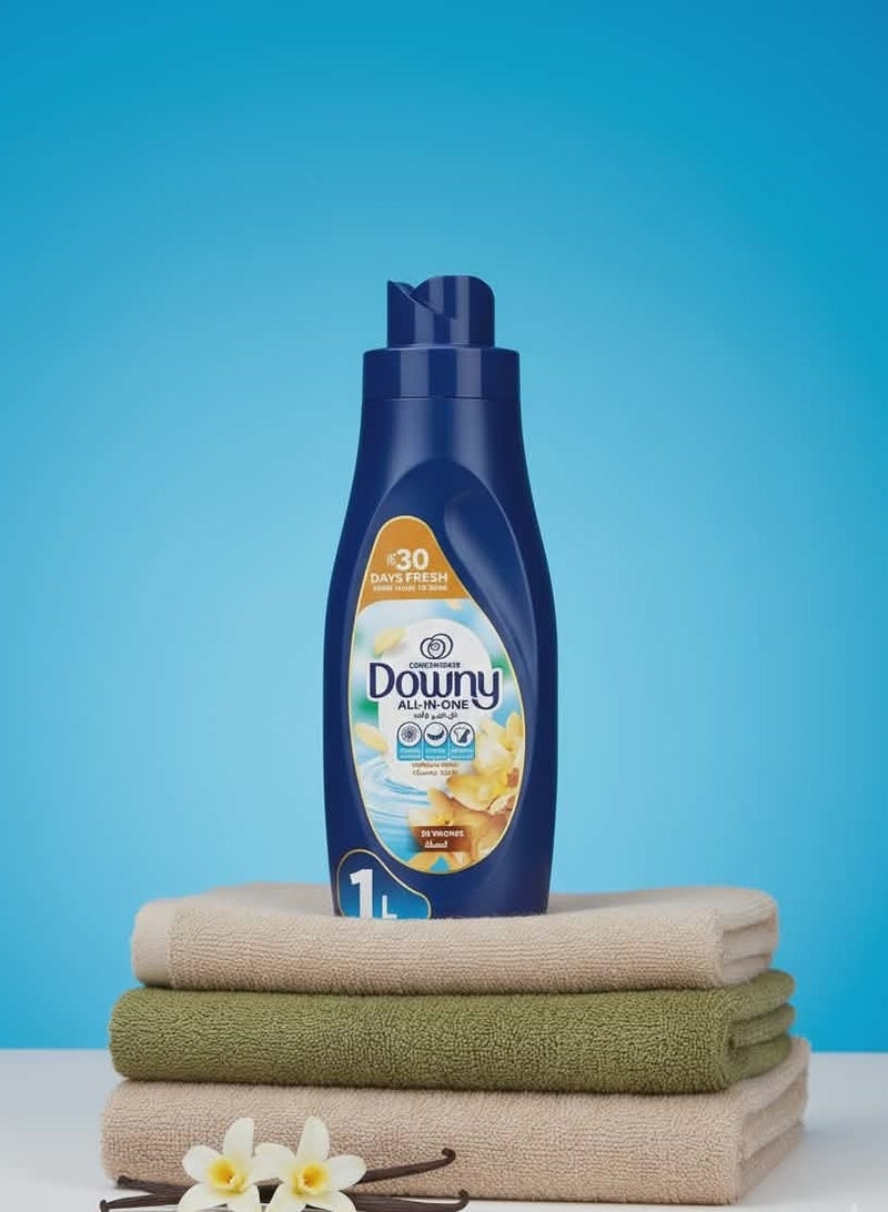 داوني منعم أقمشة مركز برائحة الفانيليا والمسك 1 لتر - Image 3