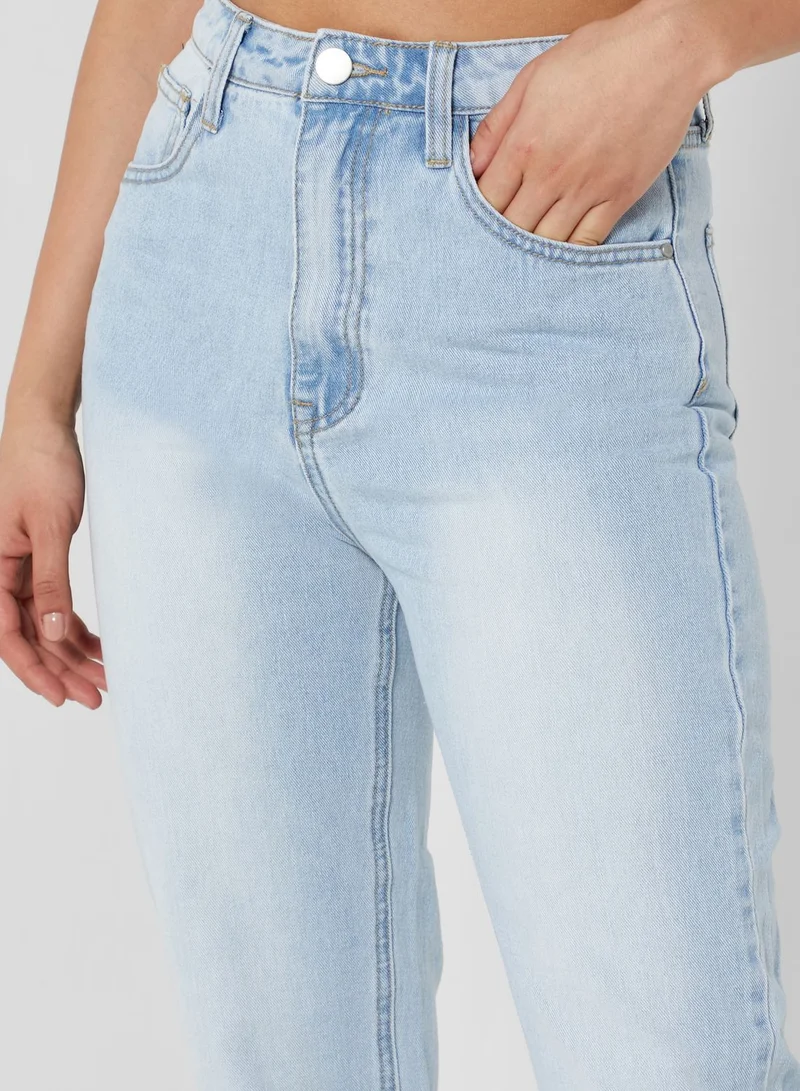 Miss Pap High Waist Mom Jeans