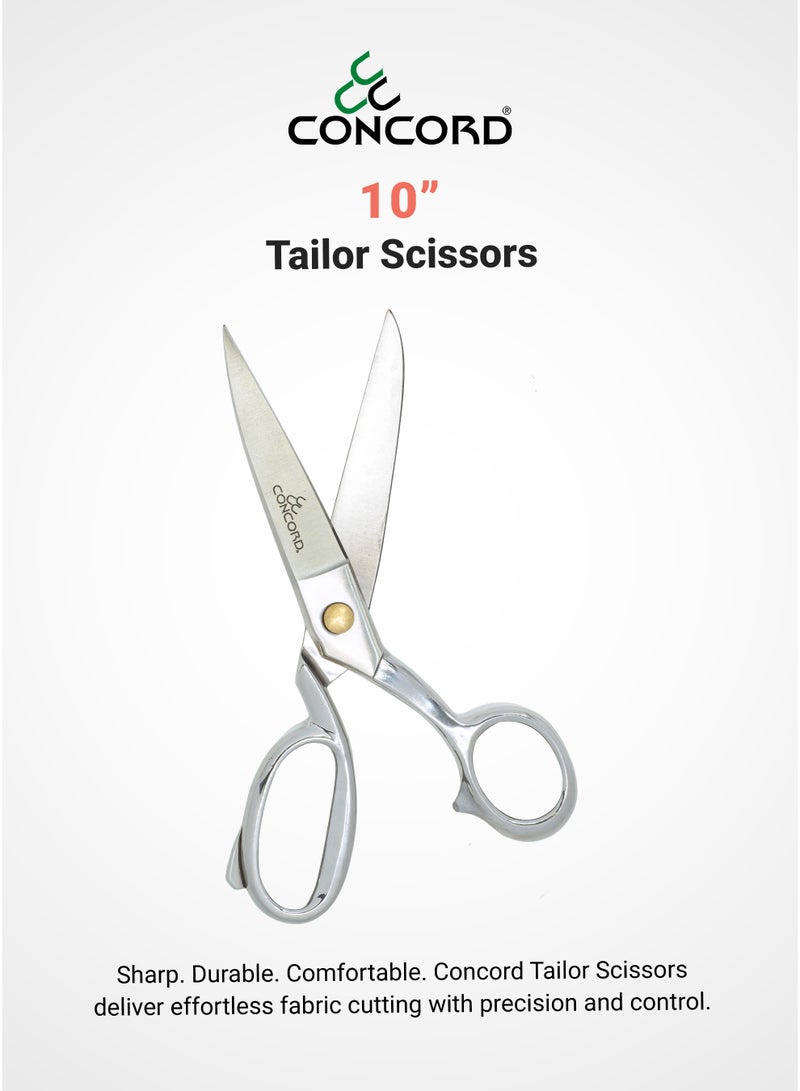 CONCORD - Tailor Scissors | 8 inches Dressmakers Scissors | Stainless Steel Tailoring Sewing Shear | Sharp, Durable and Comfortable - Image 3