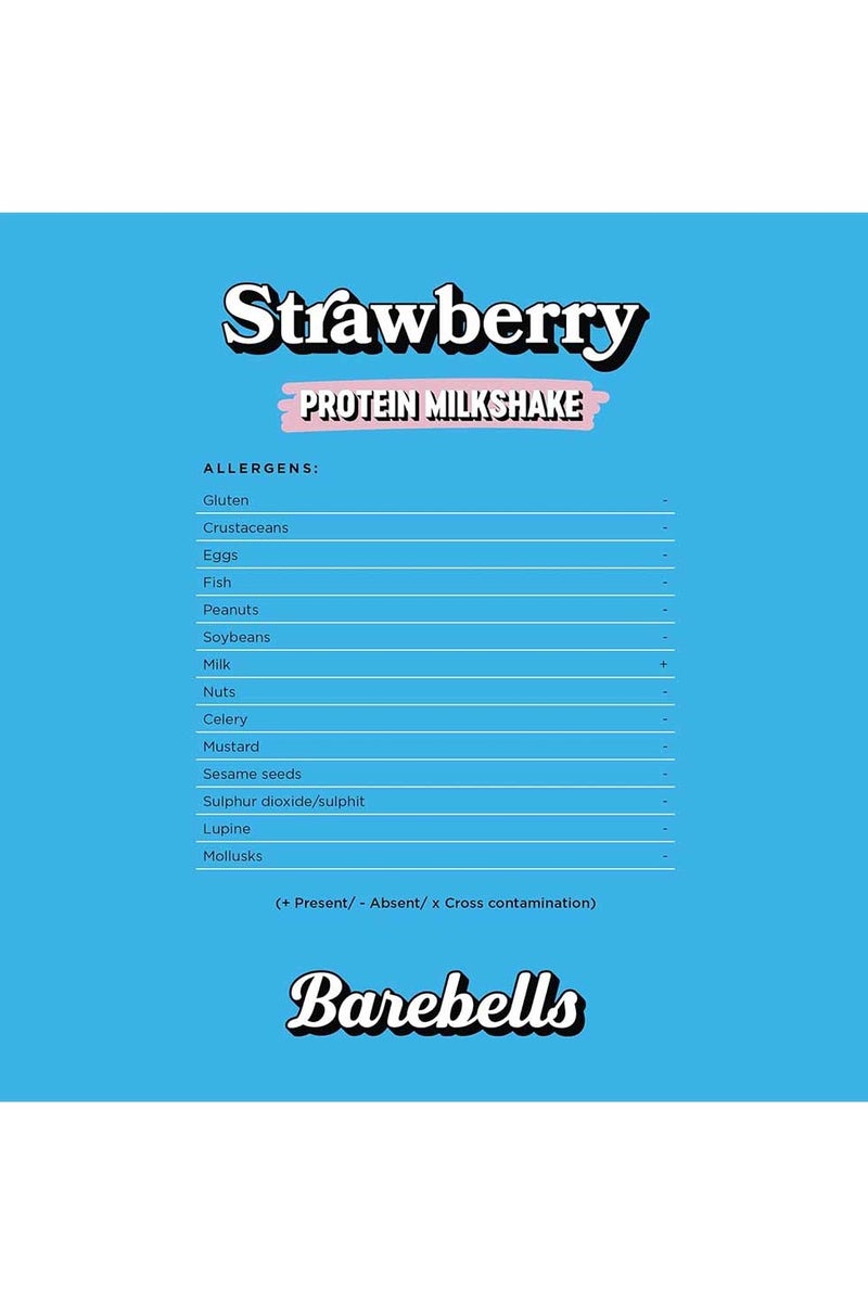 Barebells Protein Milkshake Strawberry 330ml Pack of 8 - Image 3