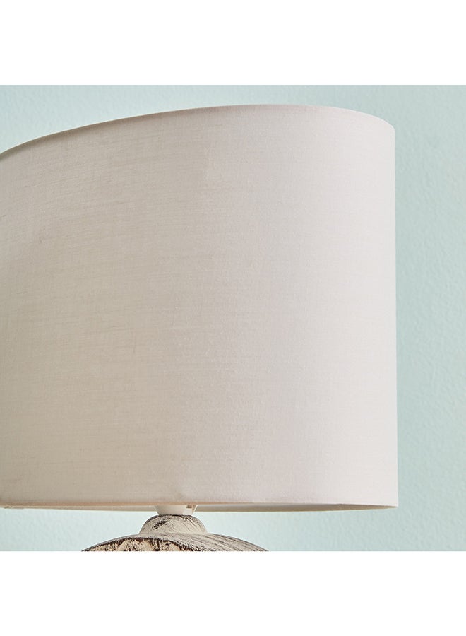 Home Box Novalie Ceramic Table Lamp with Shade 25 x 37 x 13 cm - Image 3